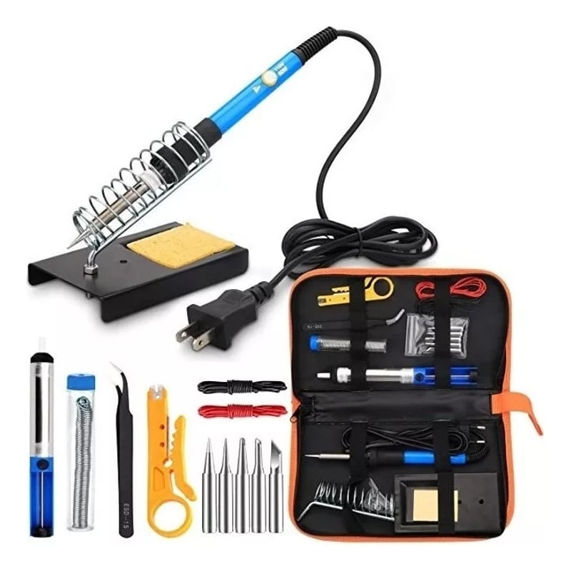 Kit Cautín Soldador Profesional Para Electrónica