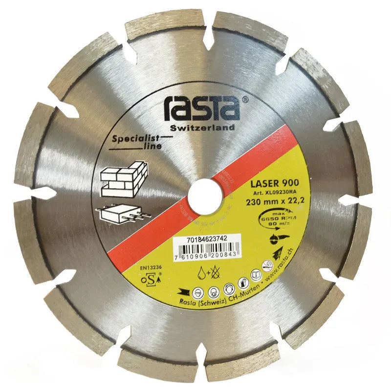 Disco diamantado 9" seco