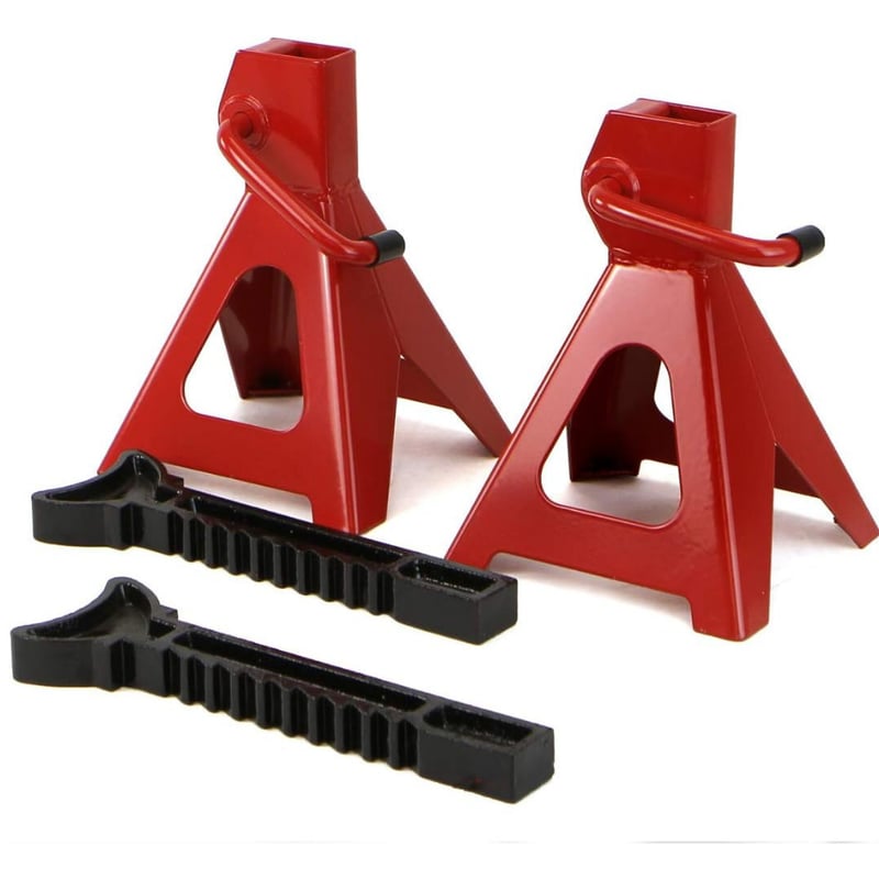 2 Banquillo Mecánico 3 Ton Caballete Soporta Gata Hidráulica
