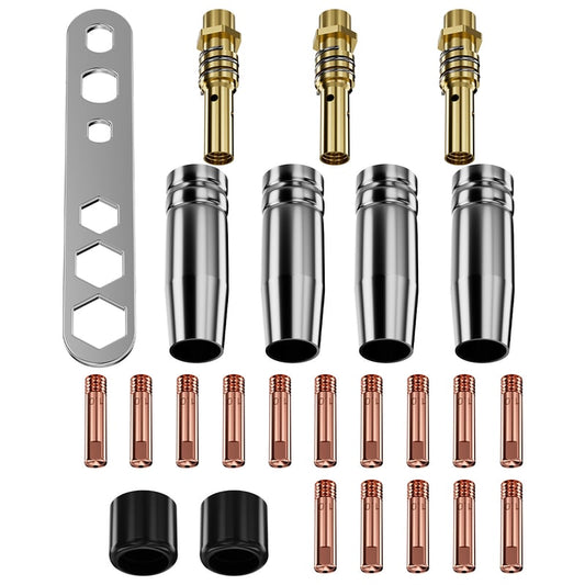 25pcs Punta Boquilla 1.0 Contacto Soldadura Para 15ak